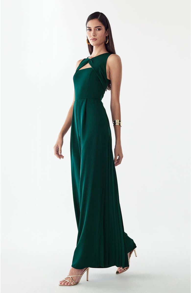 BWLDR Heather Jumpsuit, Alternate, color, Emerald