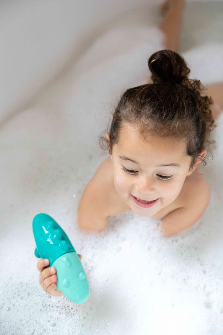 Squeezi Croco Kids Bath Toy, Soft Squeeze Water Play, Alternate, color, Multi