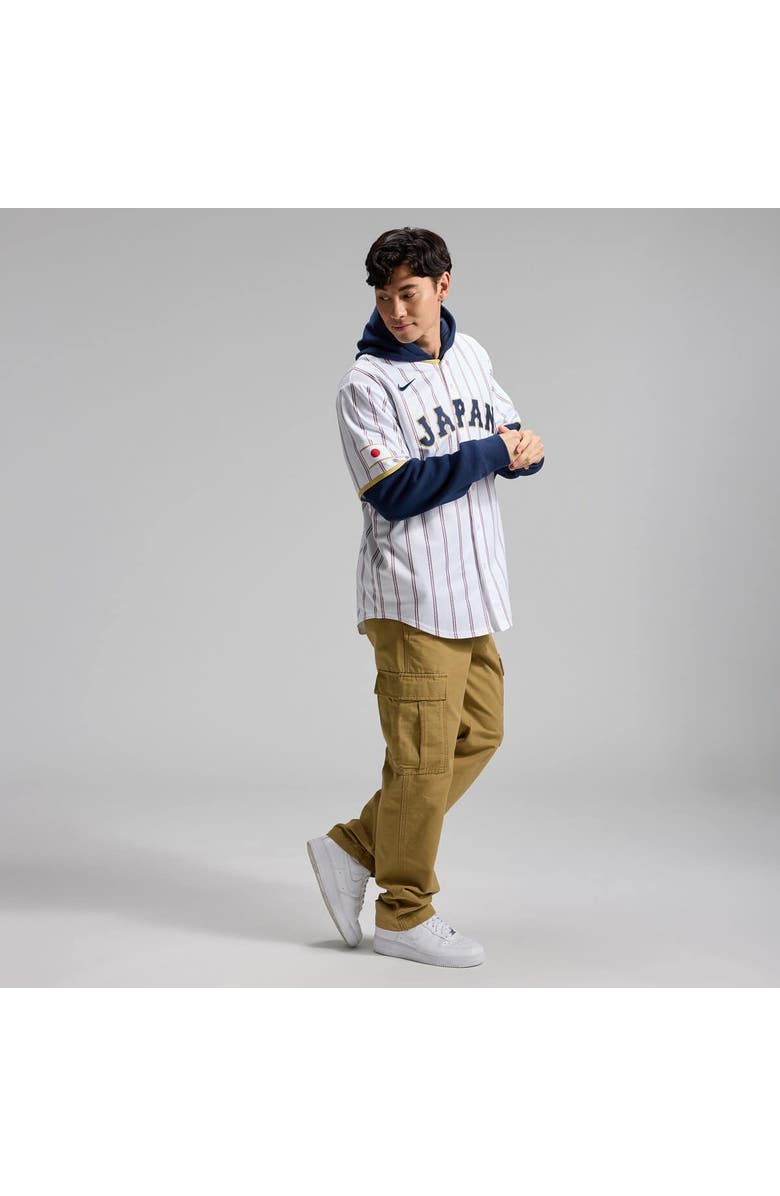 Nike Men's Nike Yoshinobu Yamamoto White Japan Baseball 2026 World Baseball Classic Home Stadium Jersey, Alternate, color, White