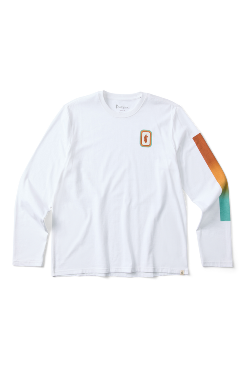 Radiant Llama Long-Sleeve T-Shirt - Men's, Alternate, color, White