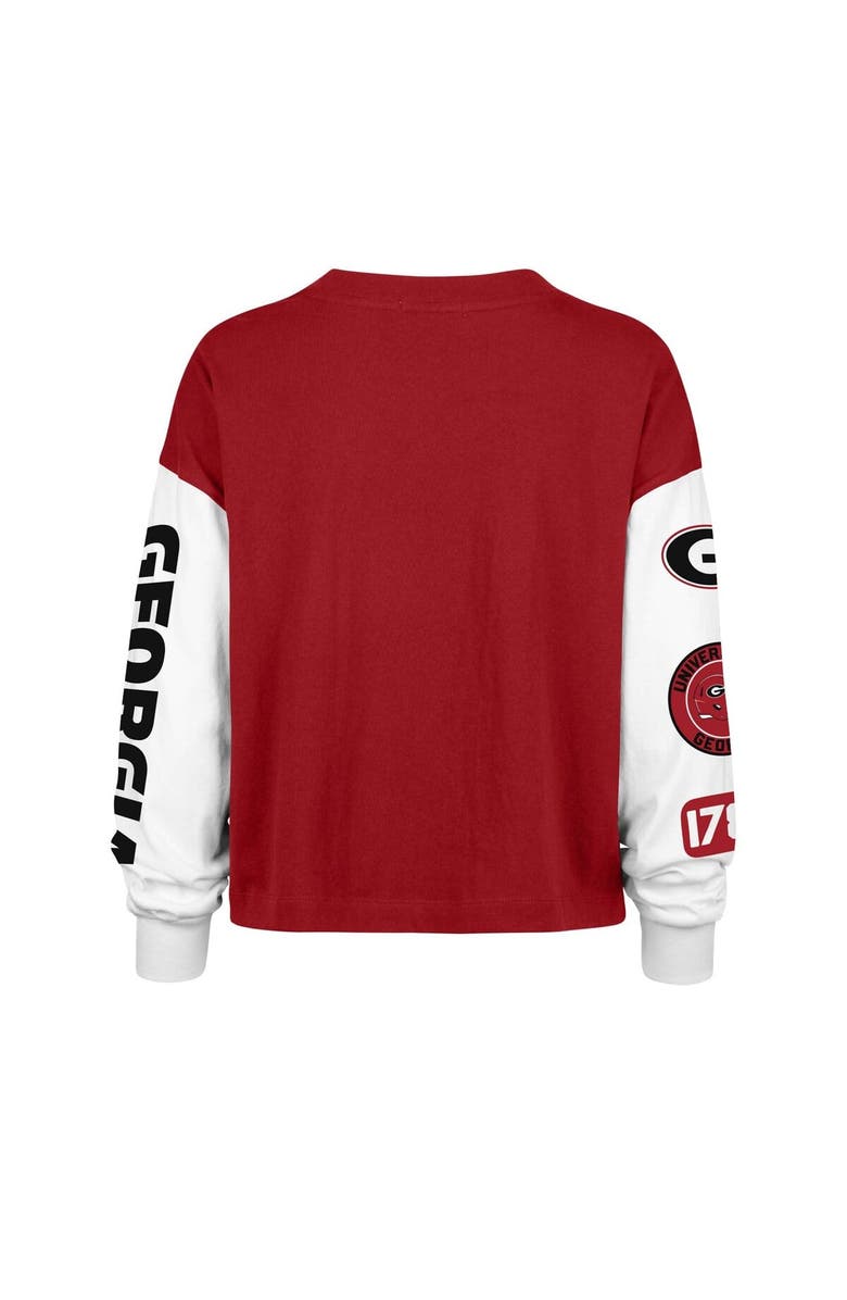 '47 Women's '47 Red Georgia Bulldogs Sydney Long Sleeve T-Shirt, Alternate, color, Red