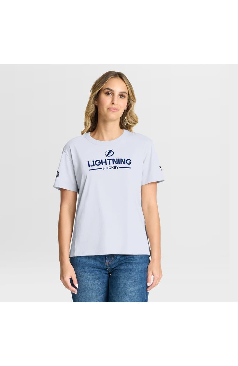 FANATICS Women's Fanatics White Tampa Bay Lightning Authentic Pro Primary T-Shirt, Alternate, color, White