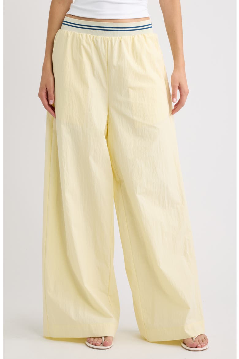 Adam Wide Leg Pants, Main, color, PALE YELLOW