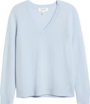 Nordstrom Cashmere V-Neck Sweater