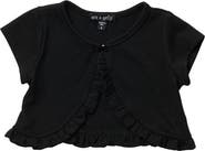 Ava & Yelly Ruffle Edge Cardigan Sweater