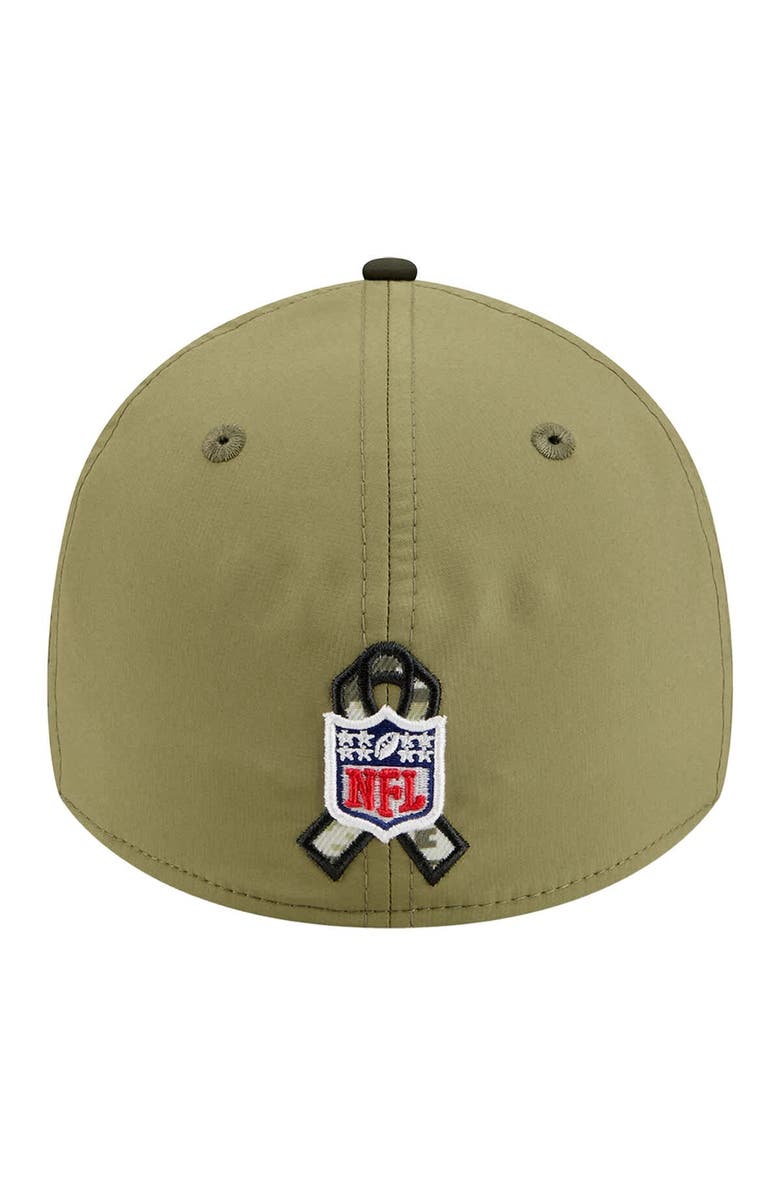 New Era Men's New Era Green San Francisco 49ers 2025 Salute to Service 39THIRTY Flex Hat, Alternate, color, Green