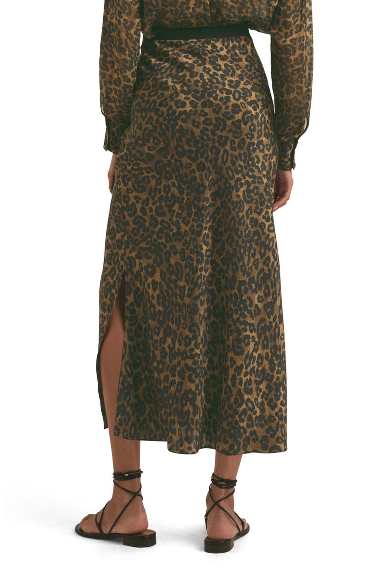 The Josie Leopard Print Maxi Skirt, Alternate, color, LEOPARDO
