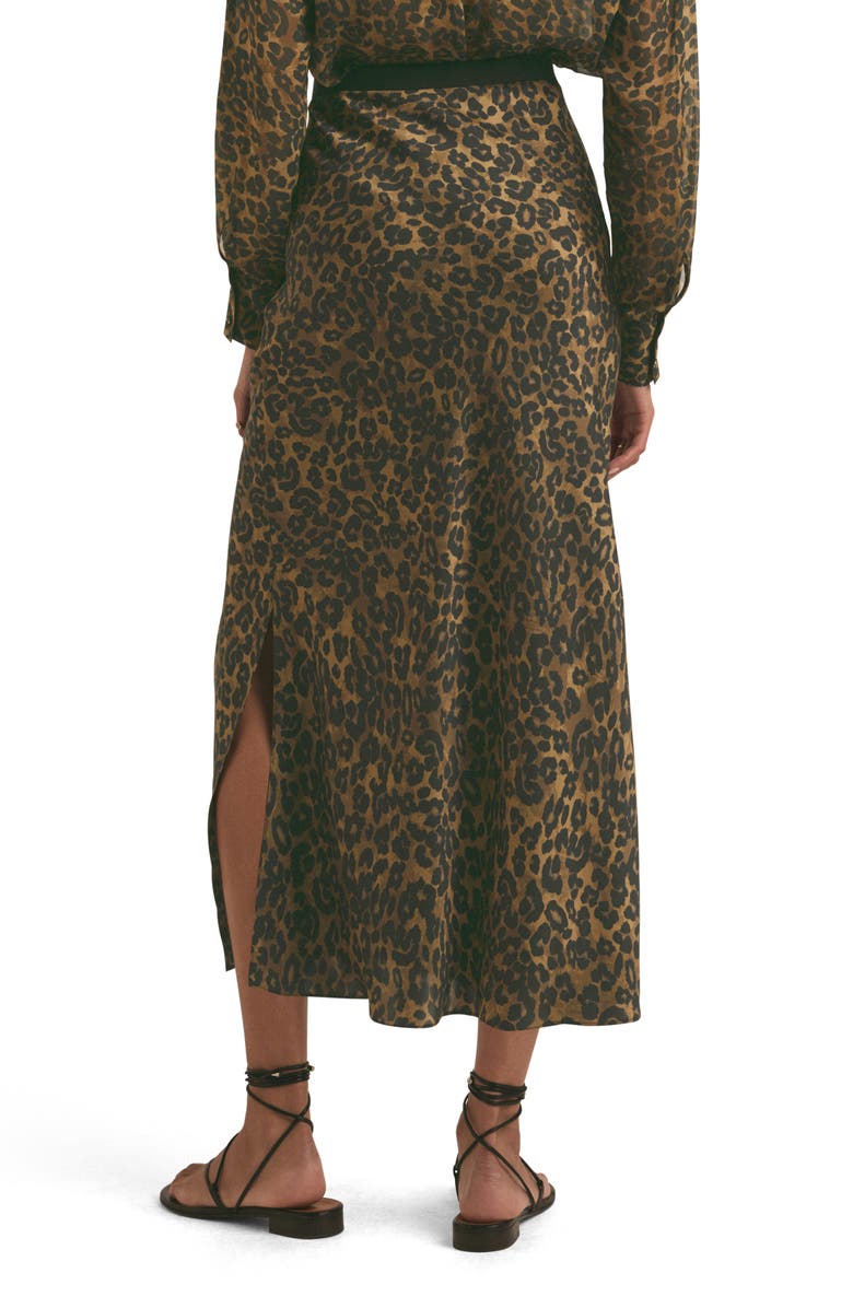 Favorite Daughter The Josie Leopard Print Maxi Skirt, Alternate, color,