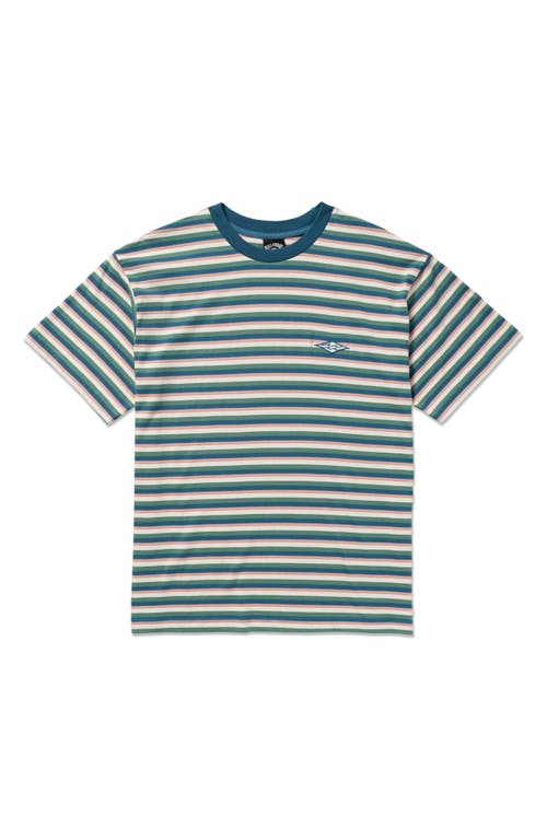 Billabong Baxter Stripe T-shirt In Multi