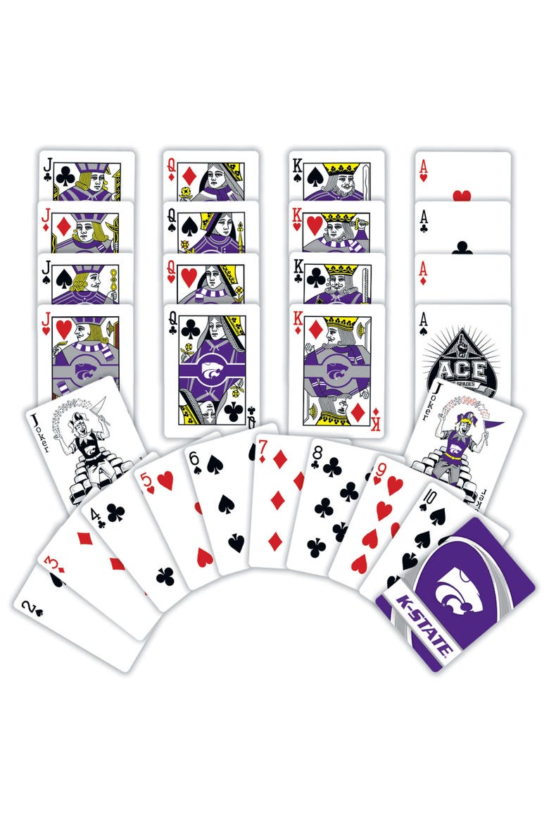 Kansas State Wildcats Playing Cards, Alternate, color, Multicolor