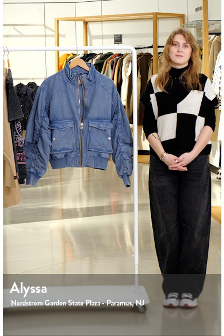 Flying High Cotton & Linen Bomber Jacket video