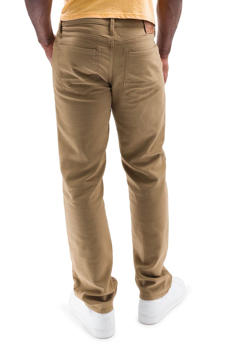 Comfort Athletic Fit Five Pocket Pants, Alternate, color, KANGAROO
