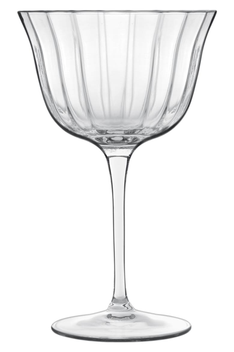 Bach Retro 8.75 oz. Champagne/Dessert Stems, Set of 4, Main, color, CLEAR