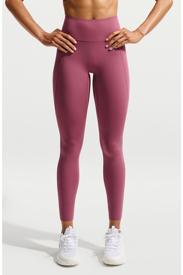 Universa Dri-FIT High Waist Pocket Leggings, Main, color, PINK SMOKE/ MYSTIC DATES