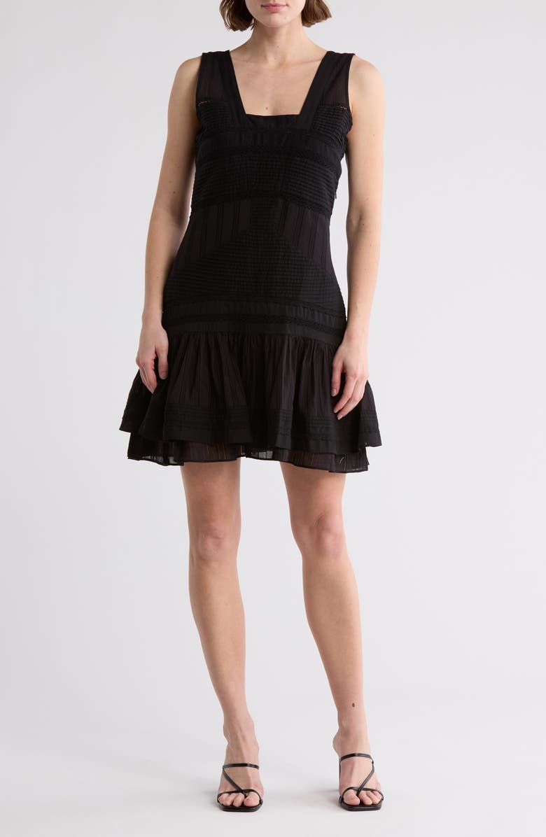 Joie Ruva Cotton Tiered Dress, Main, color, 