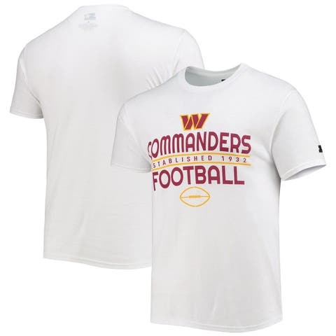 Men's Starter White Washington Commanders Prime Time T-Shirt