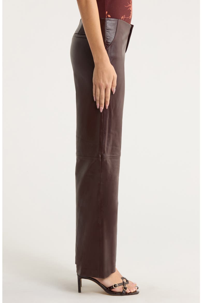 Veda Vida Wide Leg Pants, Alternate, color, MERLOT