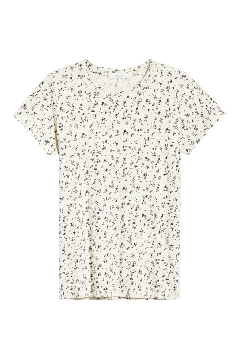 All Over Stars T-Shirt, Alternate, color, IVORY MULTI