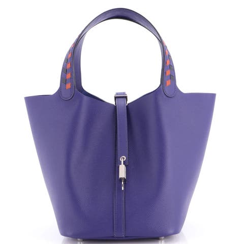 Picotin Lock Bag Tressage Epsom MM