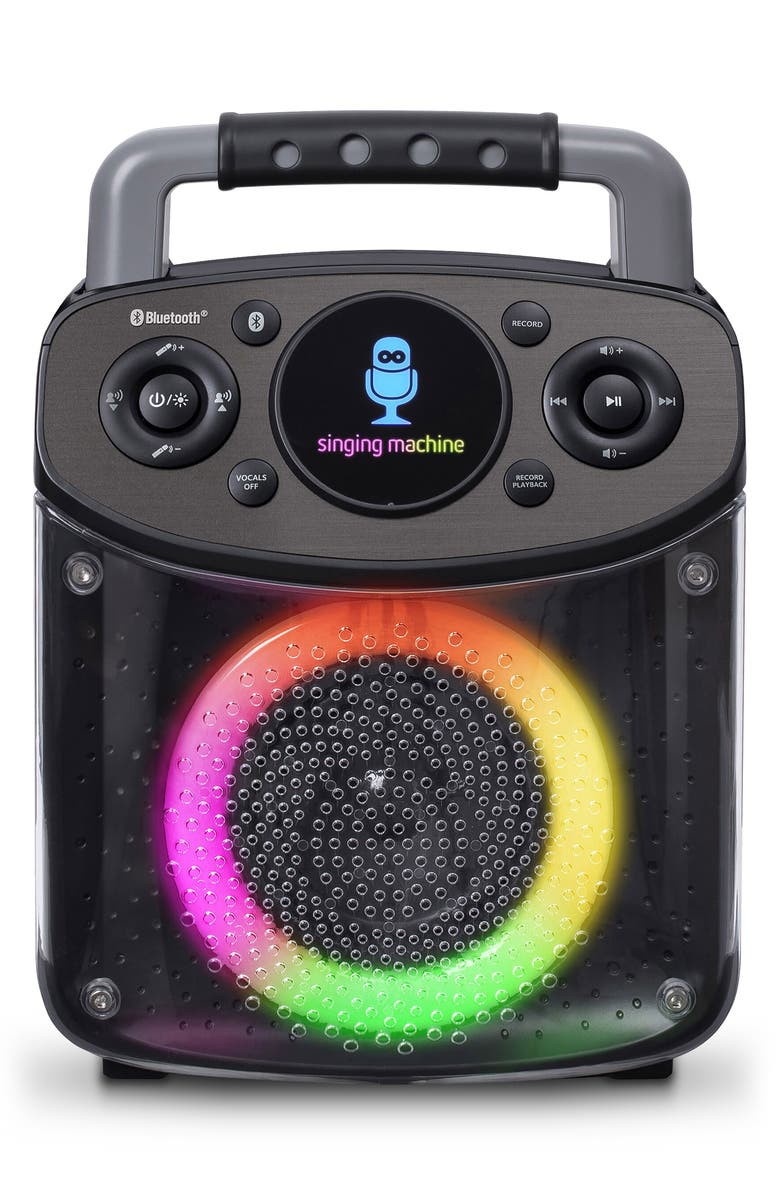 Singing Machine Mini Sparkle Bluetooth Karaoke Machine, Alternate, color,