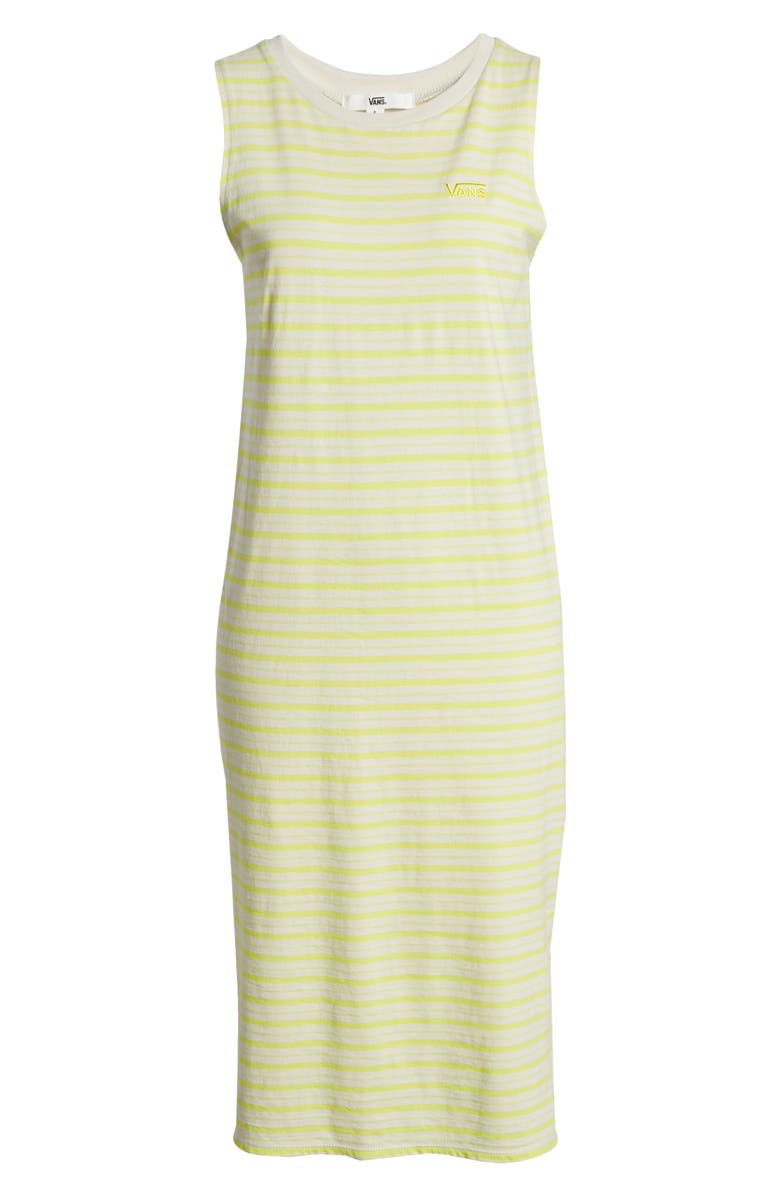 Vans Stripe Sleeveless Midi Tank Dress, Alternate, color,