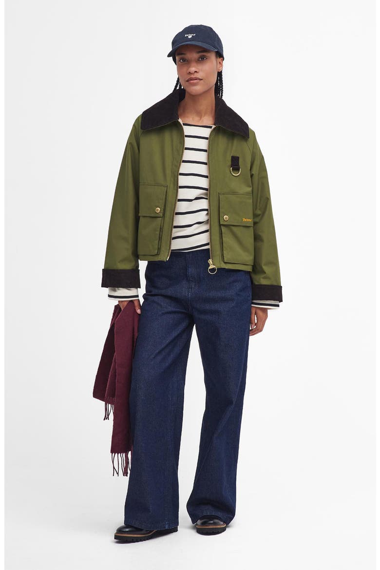 Nora Jacket, Alternate, color, DARK MOSS/LIGHT SAND/DARK MOSS