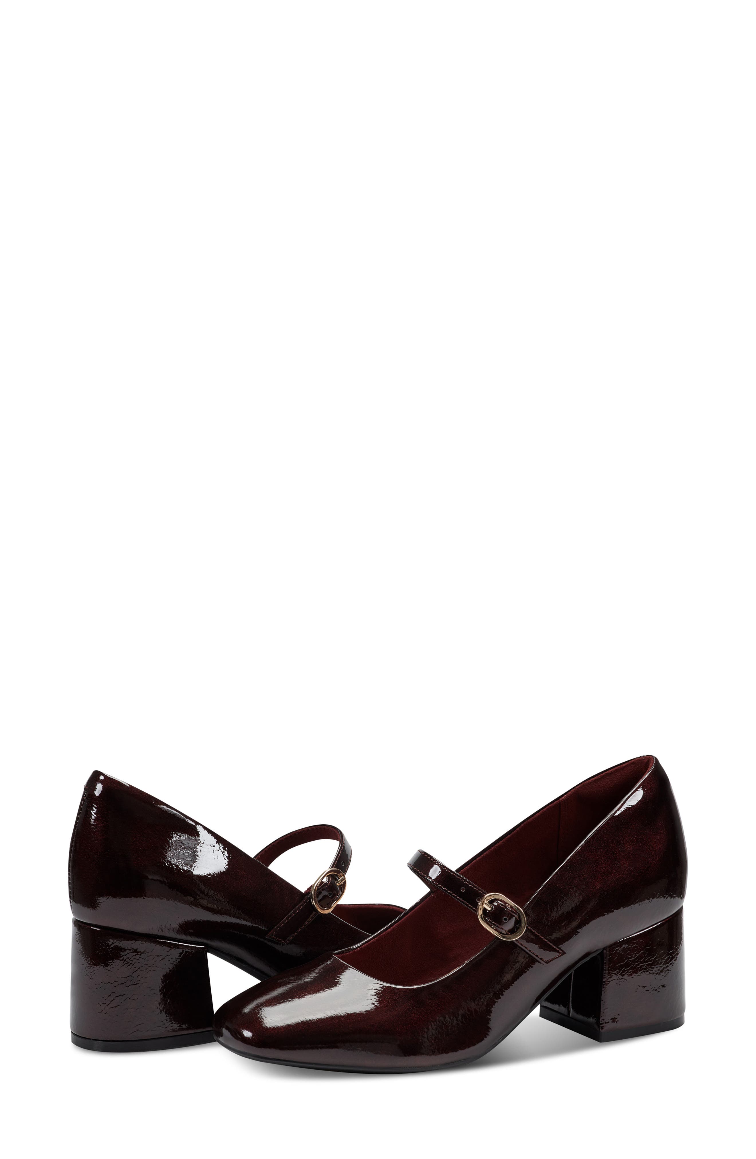 Rockport Xena Mary Jane Pump, Alternate, color, Merlot Patent