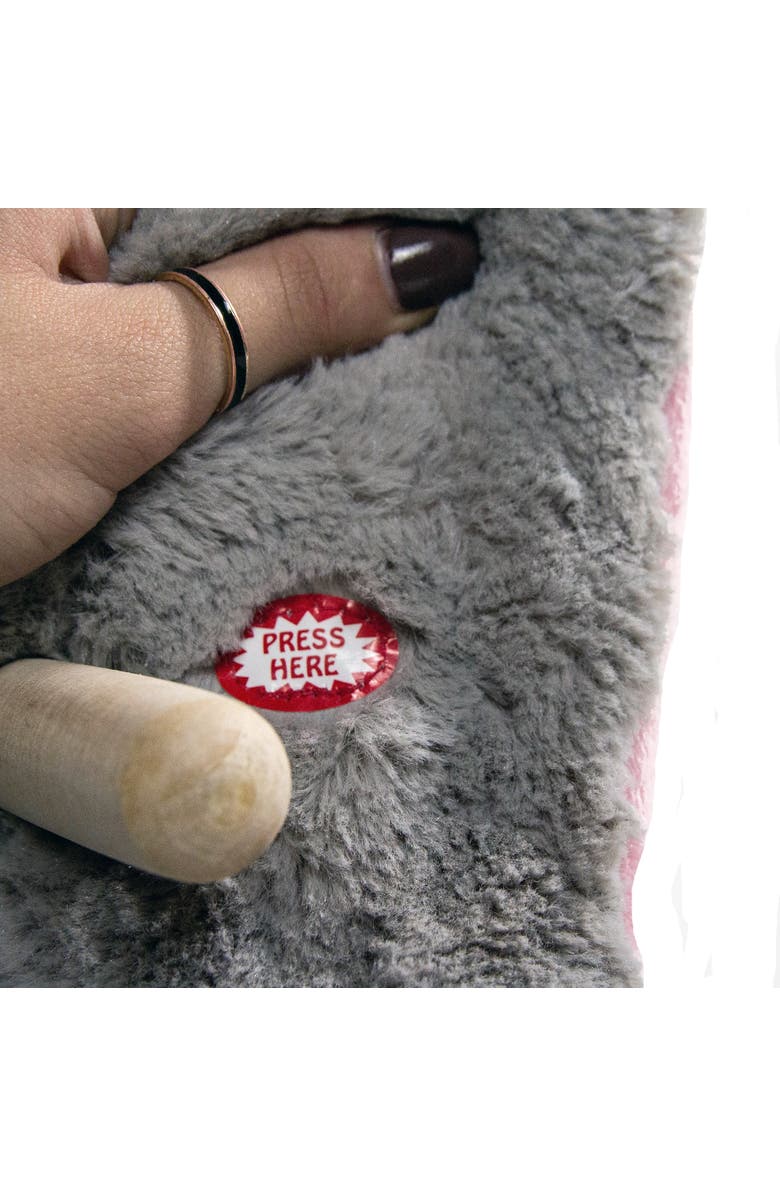 Ponyland Rocking Elephant With Music, Plush Rideon Toy, Alternate, color, Multicolored