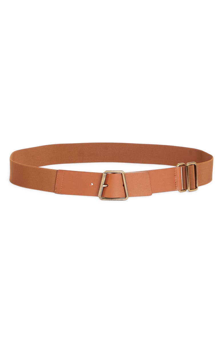 Akris Trapezoid Buckle Belt, Alternate, color, 
