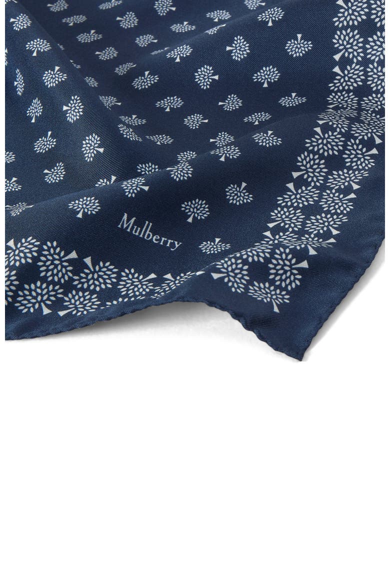 Square Scarf - Mulberry Tree, Alternate, color, Night Sky