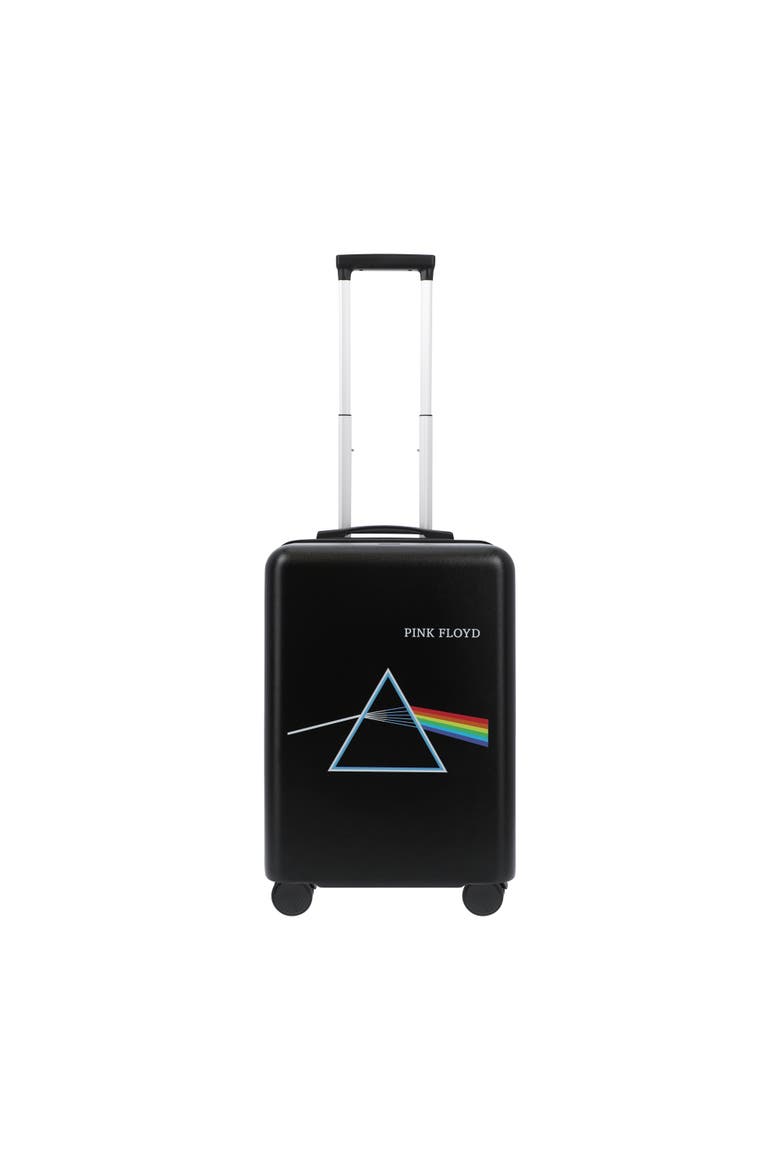 PINK FLOYD  22.5" CARRY-ON LUGGAGE, Alternate, color, BLACK