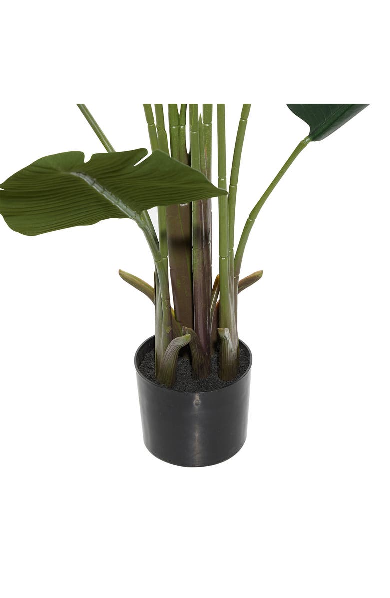 GINGER BIRCH STUDIO Green Faux Foliage Artificial Potted Plant, Alternate, color,