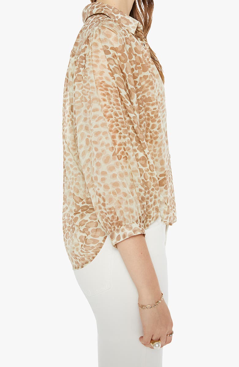 MOTHER The Breeze Print Shirt, Alternate, color, Spot On