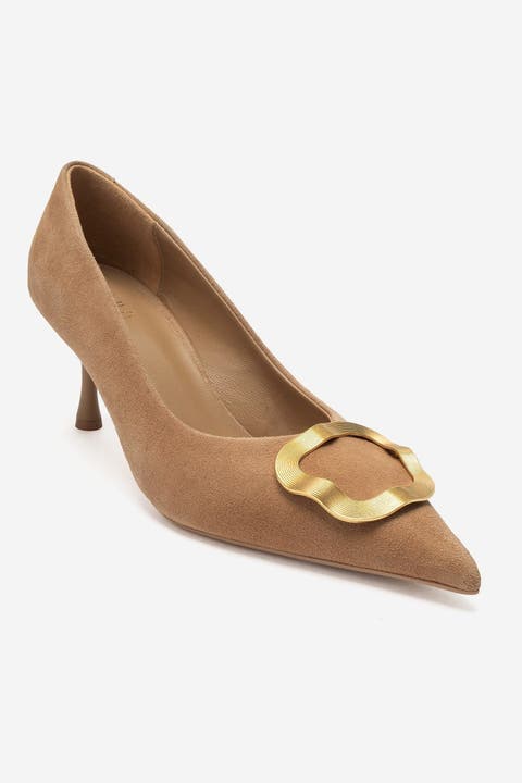 Noemi Leather Stiletto Pump