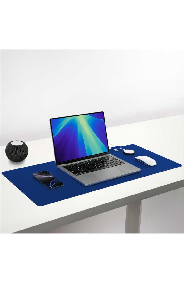 Function101 WorkPad with Magnetic Cable Manager, Alternate, color, Blue