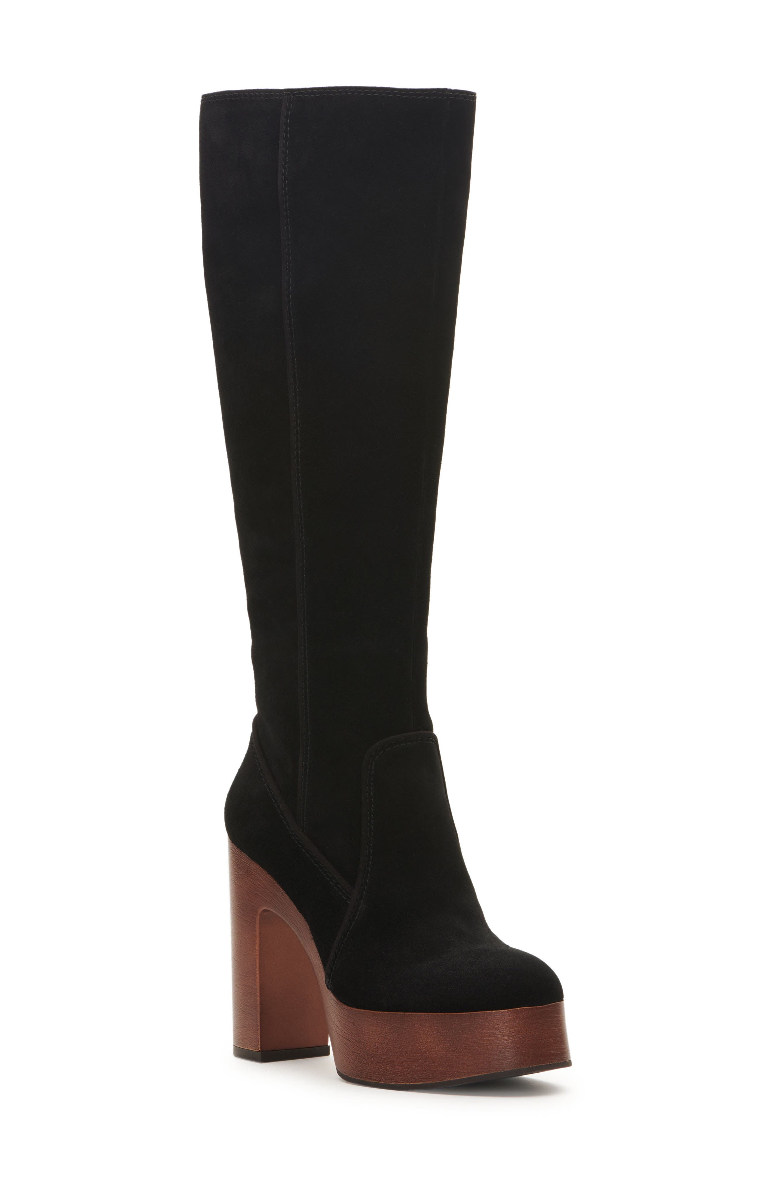 Vince Camuto Illishal Knee High Platform Boot, Main, color, 