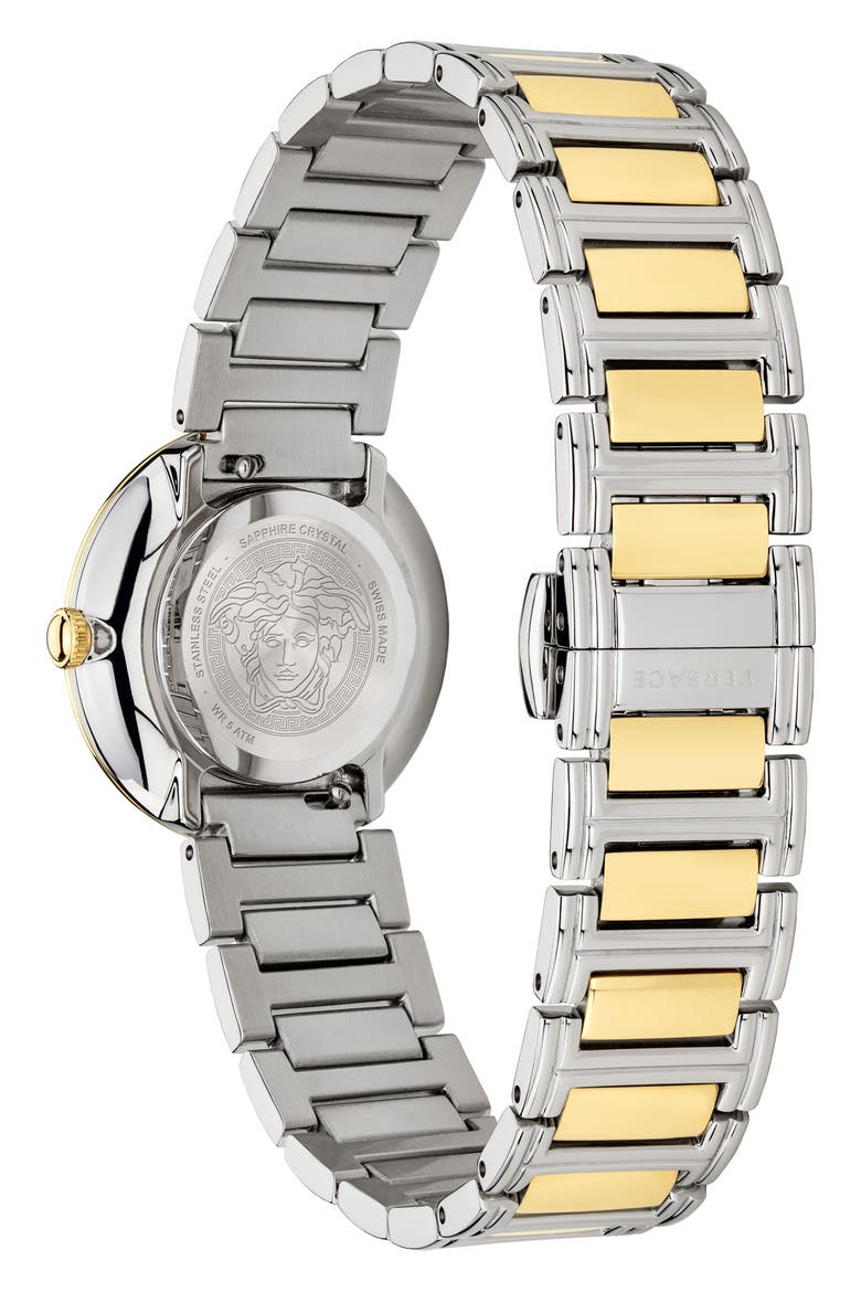 Virtus Mini Bracelet Watch, 28mm, Alternate, color, GOLD