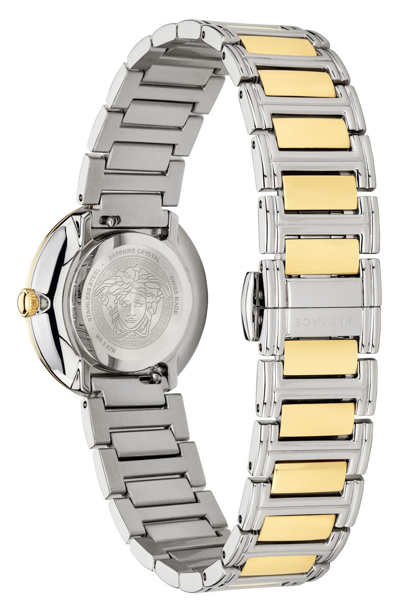 Versace Virtus Mini Bracelet Watch, 28mm, Alternate, color, 
