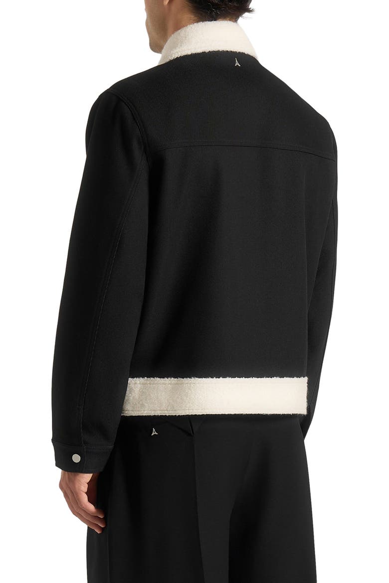 Keith Twill Contrast Jacket, Alternate, color, Black