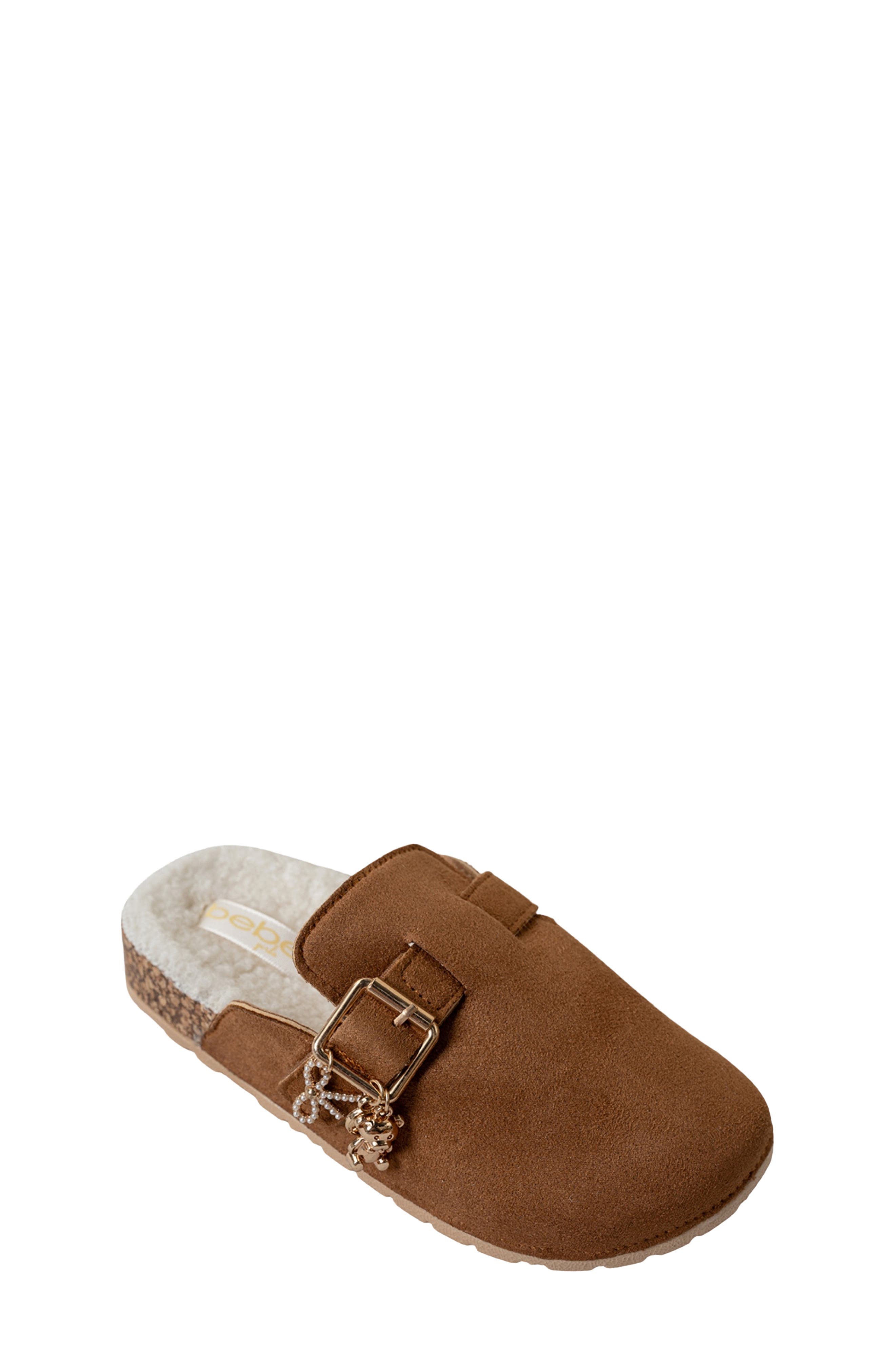Kids' Faux Suede Mule
