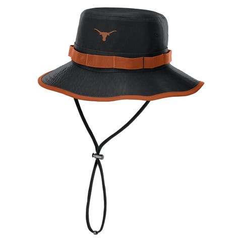 Men's Nike Black Texas Longhorns 2026 Sideline Apex Boonie Bucket Hat