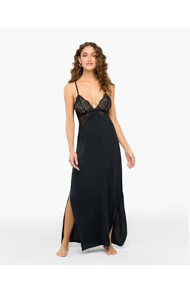 Cosabella Preta Maxi Italian Nightie, Main, color, Black