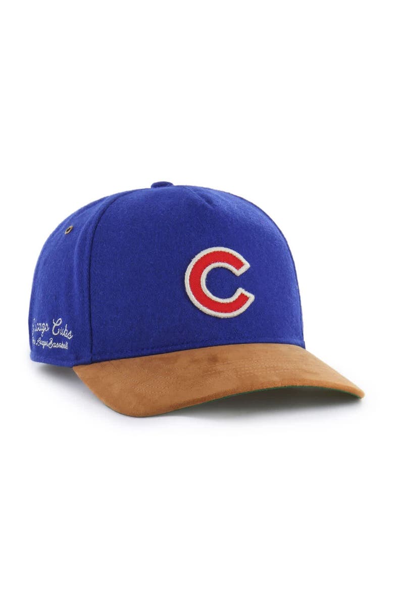 '47 Men's '47  Royal Chicago Cubs Gold Age Hitch Adjustable Hat, Main, color, Royal