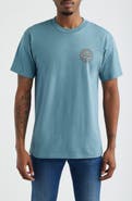 Brixton Crest Cotton Graphic T-Shirt