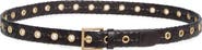 AllSaints Eyelet Woven Leather Belt