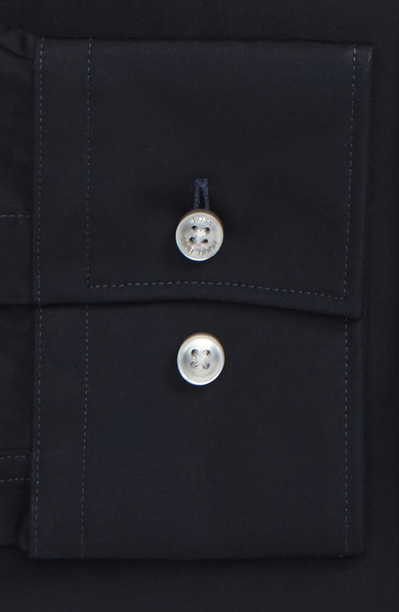 BOSS Jano Slim Fit Easy Iron Solid Dress Shirt, Alternate, color,