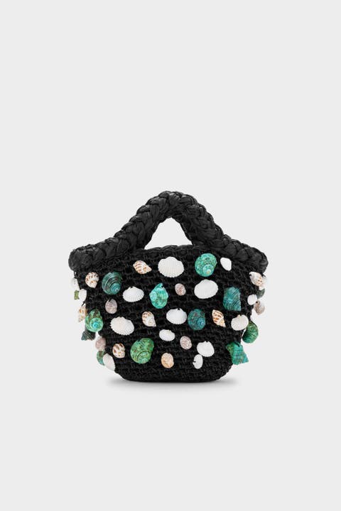 EMBELLISHED SHELLY BAG