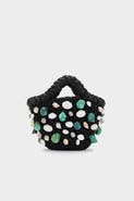 SIMONMILLER EMBELLISHED SHELLY BAG