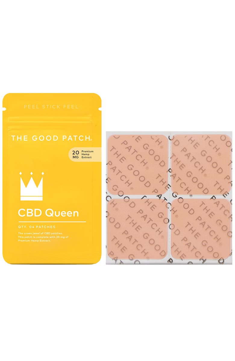 The Good Patch CBD Queen Wellness Patch, Main, color, NO COLOR