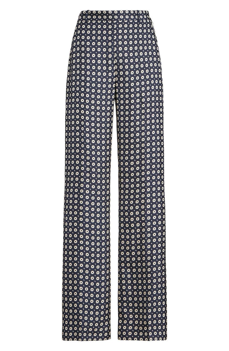 Polo Ralph Lauren Mulberry Silk Blend Trousers, Alternate, color,